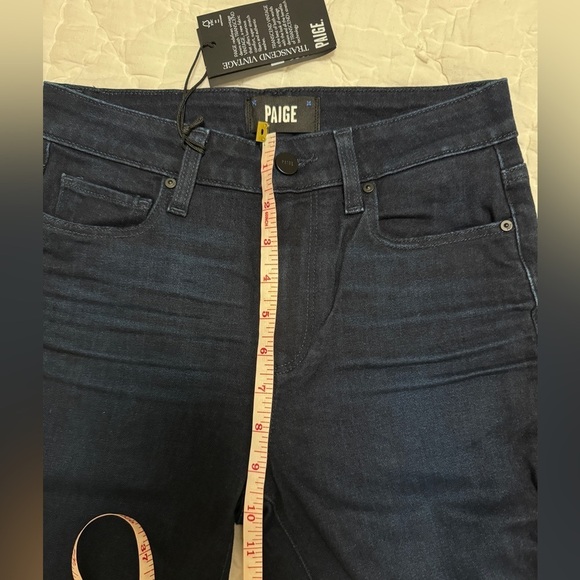 NWT PAIGE Hoxton High Rise Ankle Skinny Jeans in Size 26 - Picture 5 of 13